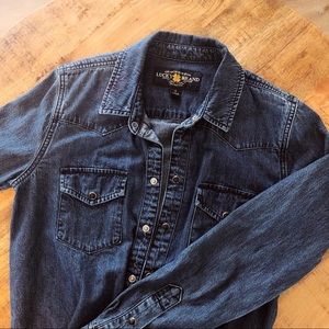 Lucky Brand Jean button up